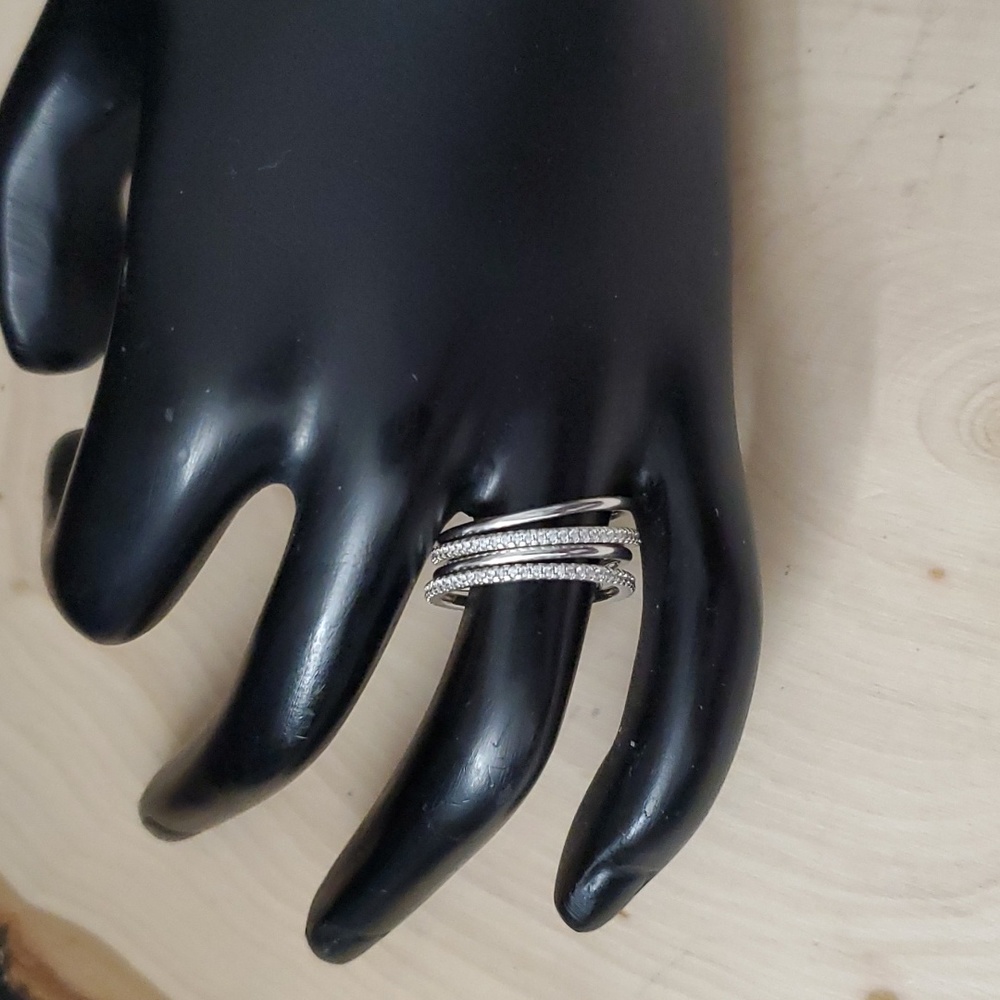 Watch Video / Sterling Silver 925 Stackable Ring - image 2